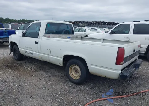 1993 Chevrolet Gmt-400 C1500 из США, поврежденный, VIN 1GCEC14C7PE247889